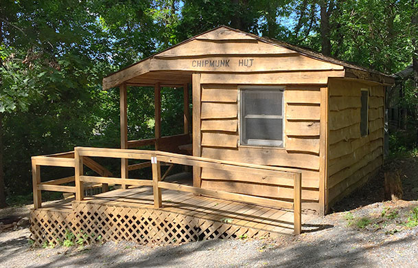 Rustic Cabin at Adventure Bound Eagles Peak